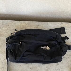 North Face Kanga black classic Kangaroo waist utility bag-OS